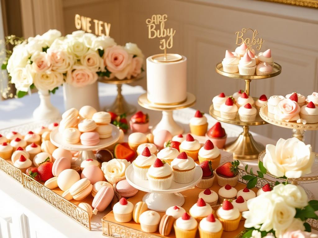 Sweet dessert grazing table