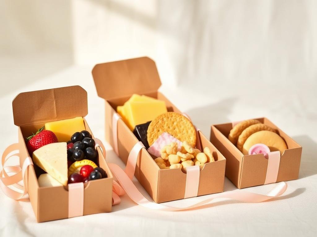 Individual kiddies snack boxes